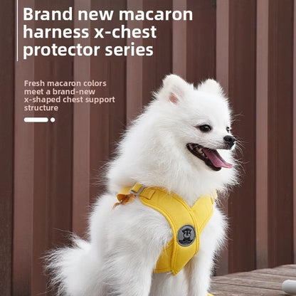 Dog Walking Vest Style Harness Leash for Small Medium Teddy Pomeranian Bichon