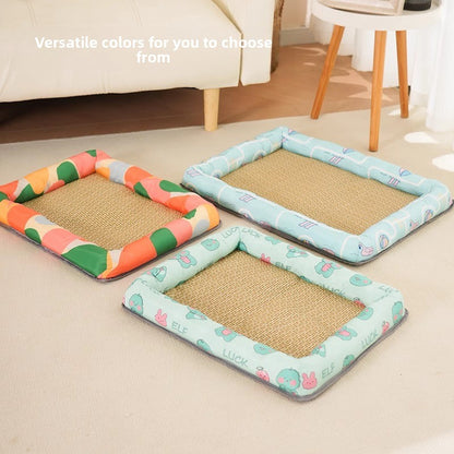 All Season Universal Pet Cooling Mat Bed Cushion for Bichon Dog Cat Summer