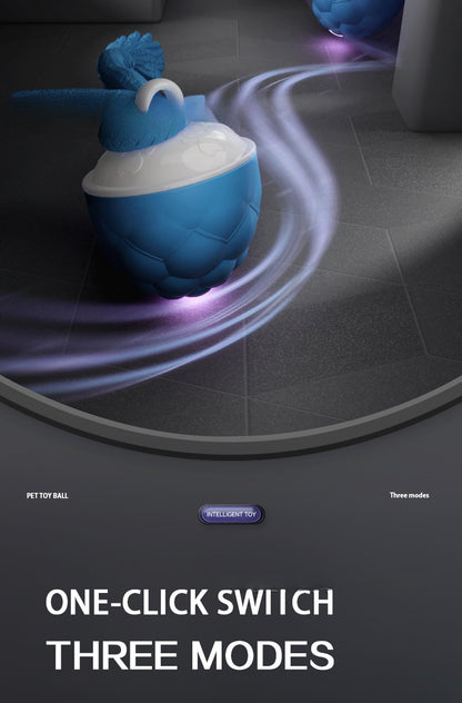 Interactive Self Entertainment Dog Ball Toy with Sound Boredom Relief for Dogs and Cats Fun Pet Supplies for Playtime and Exercise