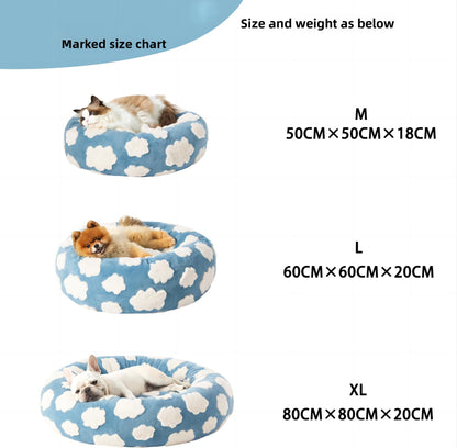 New Pet Bed Deep Sleep Autumn Winter Warm Cat Bed Winter Dog Bed Pet Supplies