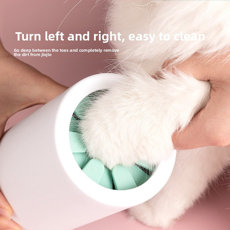 Pet Paw Cleaning Cup for Dogs, Corgis, Puppies, Golden Retrievers, Paw Cleaning Tool for Teddy Dogs, Paw Cleaning Device for Cats