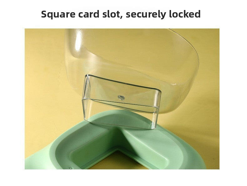 Dog Cat Automatic Refill Water Food Feeder Bowl Pet Supplies Dish Set