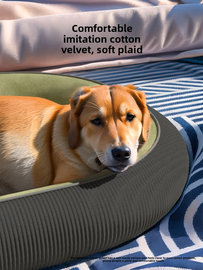 Four Seasons Universal Pet Bed Warm Dog Cat Mat Removable Washable Supplies