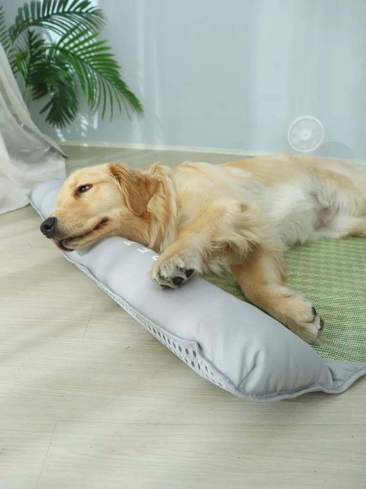 Golden Retriever Dog Summer Sleep Cooling Mat for Big Dogs