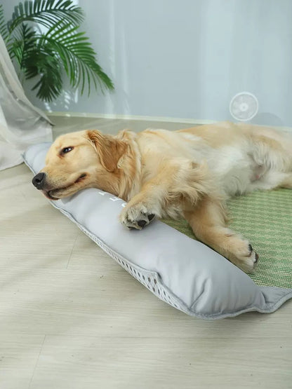 Golden Retriever Dog Summer Sleep Cooling Mat for Big Dogs
