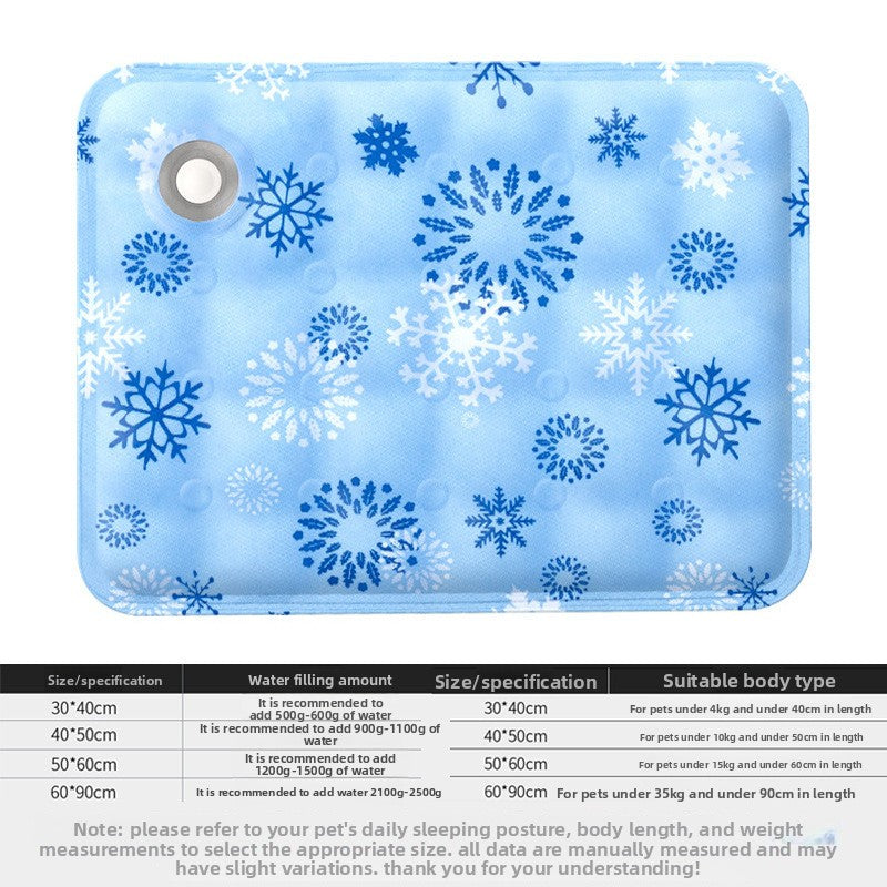 Water Injection Dog Cat Summer Ice Pad Dry Ice Crystal Powder Cooling Solution