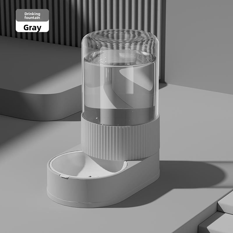 Automatic Cat and Dog Feeder and Water Dispenser Combo with Double Bowls, Neck Protection, Anti-Clumping, Large Capacity Pet Food Utensils