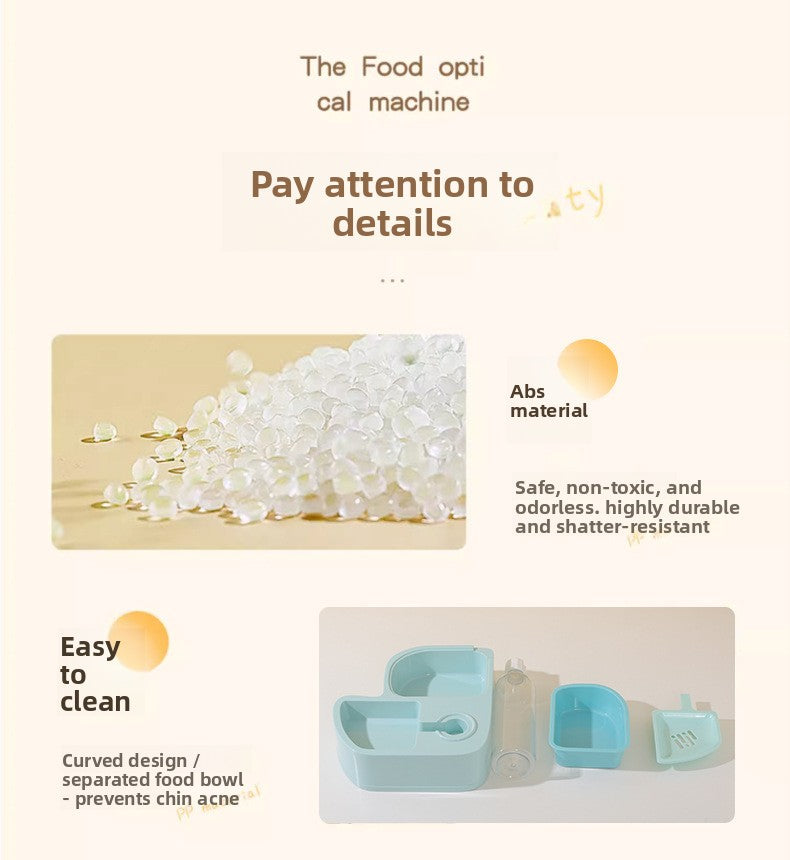 New Cat Food Set: Auto Feeding Bowl Drinking Device & Neck Protection Wholesale