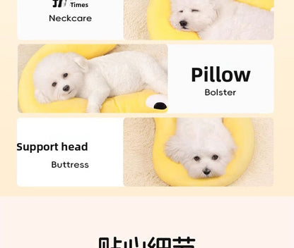 Dog Small Pillow All-Season Toy Pet Mat Neck Protection Pillow Sleeping Cat Special Small Pillow Dog Bed Supplies