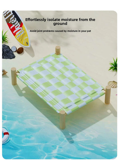 AllSeason Universal Cat Bed Removable Washable Summer Cool Nest for Pets