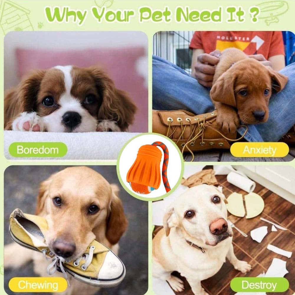 Pet Fetch Training Outdoor Ball Toy Tug for Dogs 6.5cm Tennis