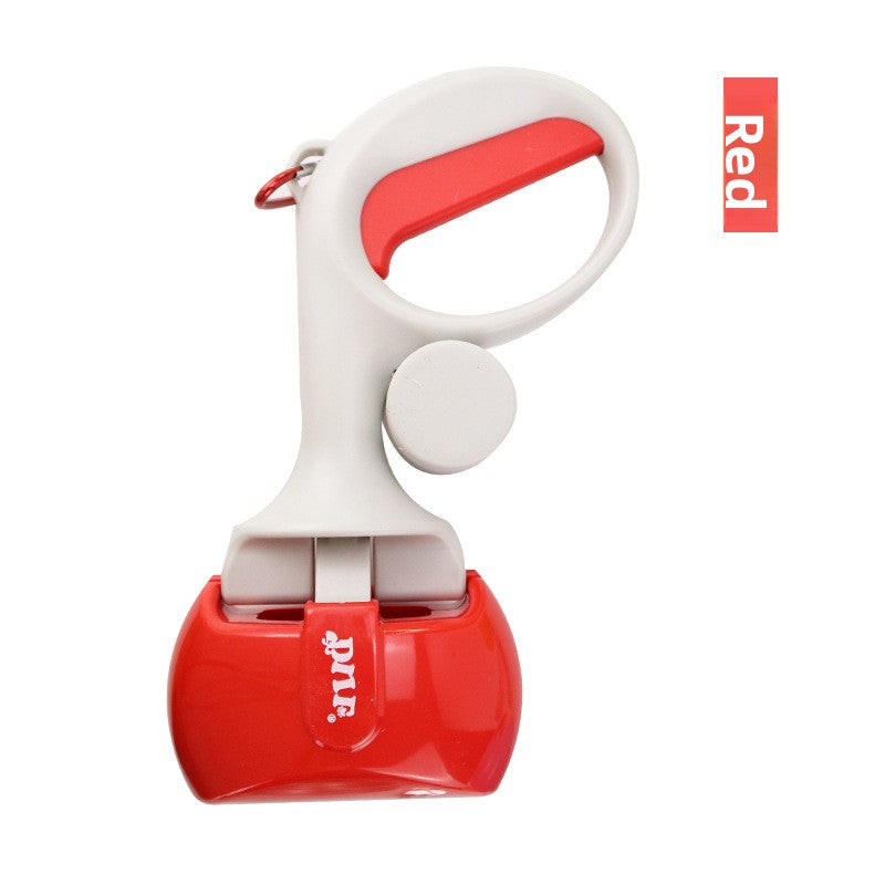 Pet Waste Picker Portable Dog Poop Picker with Trash Bag Pet Waste Clip