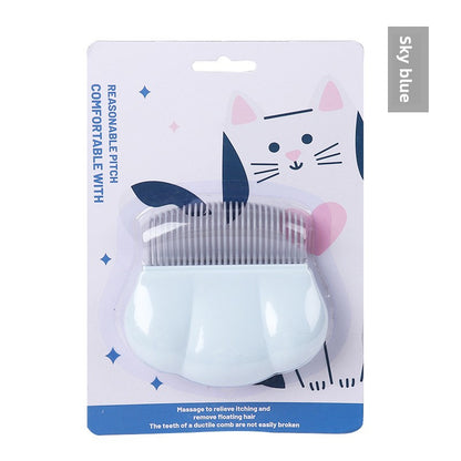 Pet Supplies New Style Shell Comb for Cat Grooming Massage