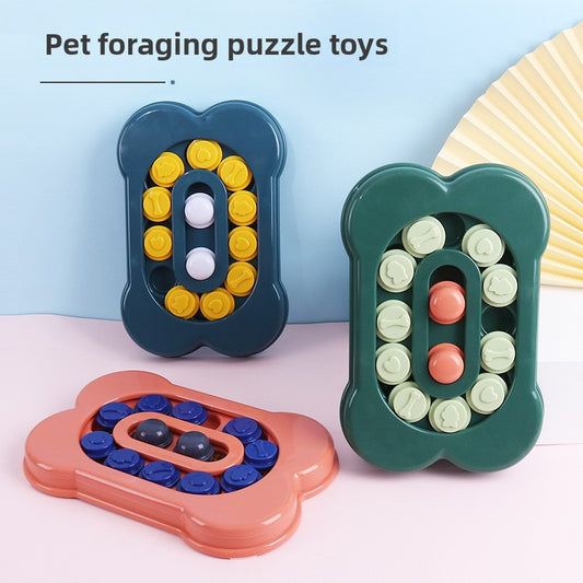 Pet Supplies Bone-Shaped Slow Feeder Intelligence Toy
