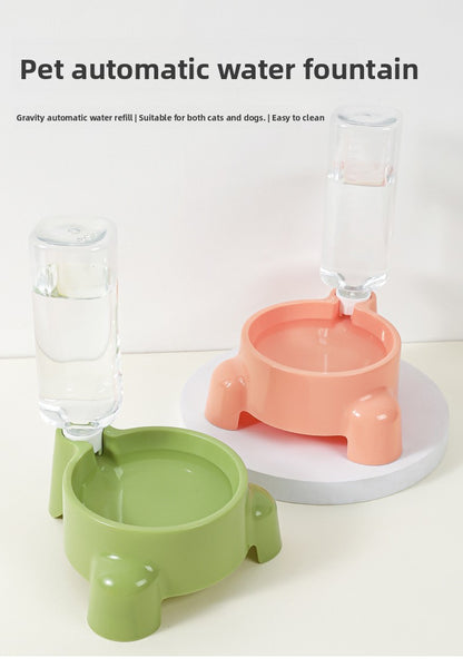 Upgraded Automatic Pet Water Dispenser for Dogs Cats with Triple Filtration System and Quiet Pump Encourages Hydration