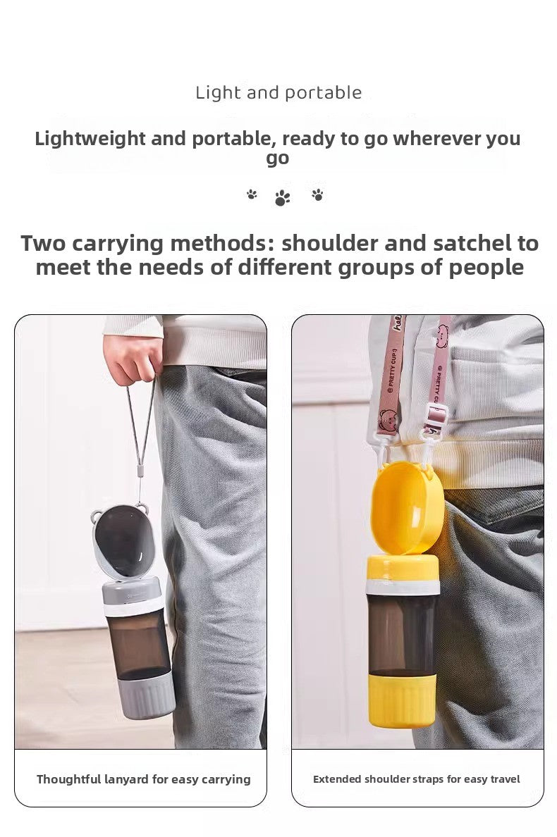 Dog Travel Water Cup Portable Outdoor Drinking Supplies for Pets