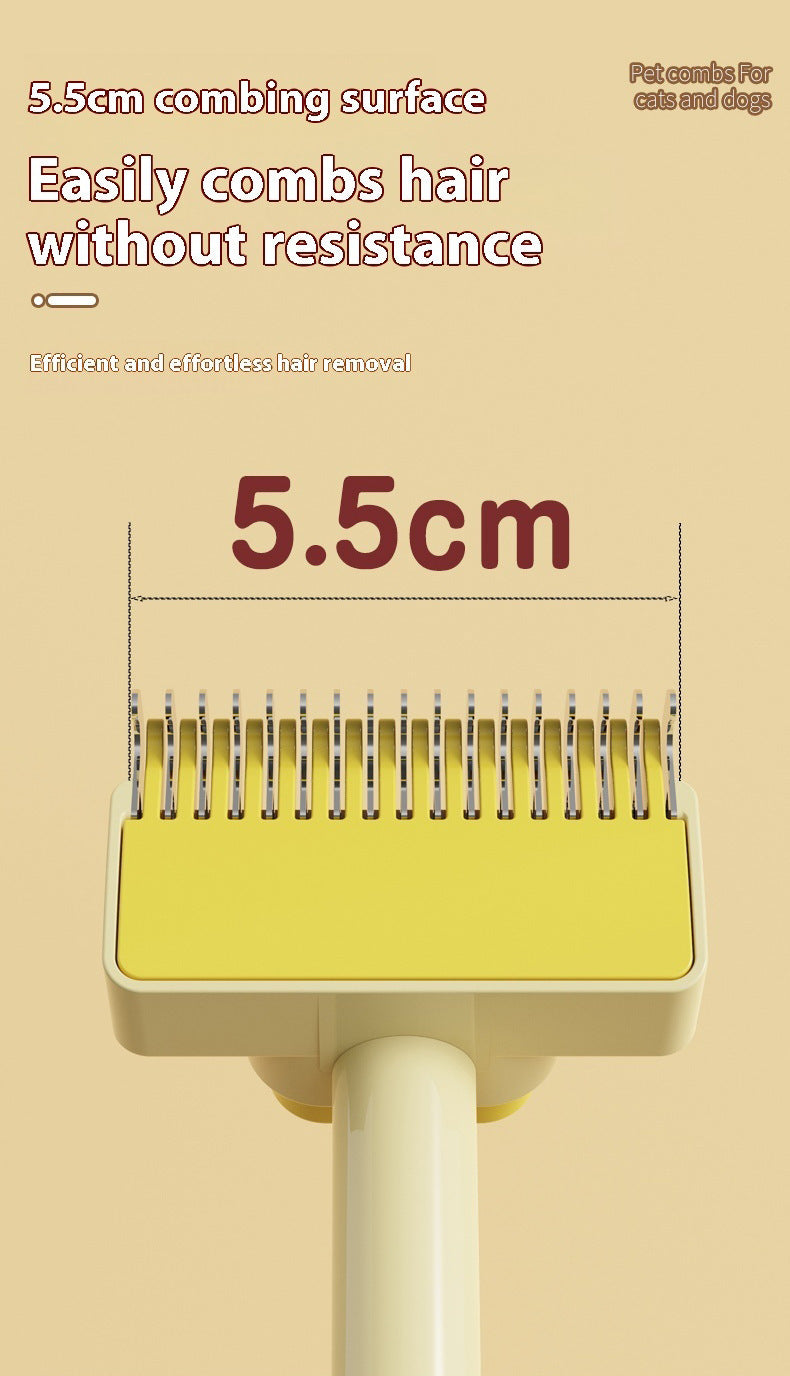 Pet Dematting Thinning Comb for Dogs Cats Removing Loose Hair