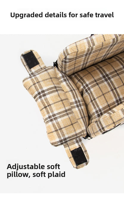 Universal Car Dog Bed for Pets All-Season Comfort Portable Pet Mat Multi-Functional Car Seat Protector Non-Slip Waterproof Easy Clean