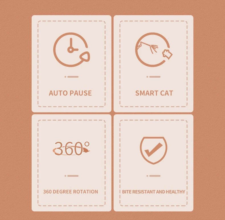 360 Degree Irregular Spin Cat Teaser Dinosaur Egg Toy