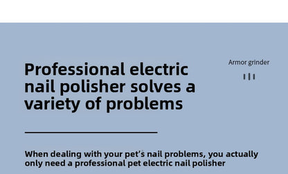 Pet Nail Grinder Clipper with Light for Dogs Cats