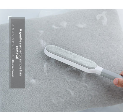 Professional Pet Hair Removal Brush Double Sided Grooming Tool for Dogs Cats Reusable Lint Roller for Clothes Furniture Carpet Deshedding