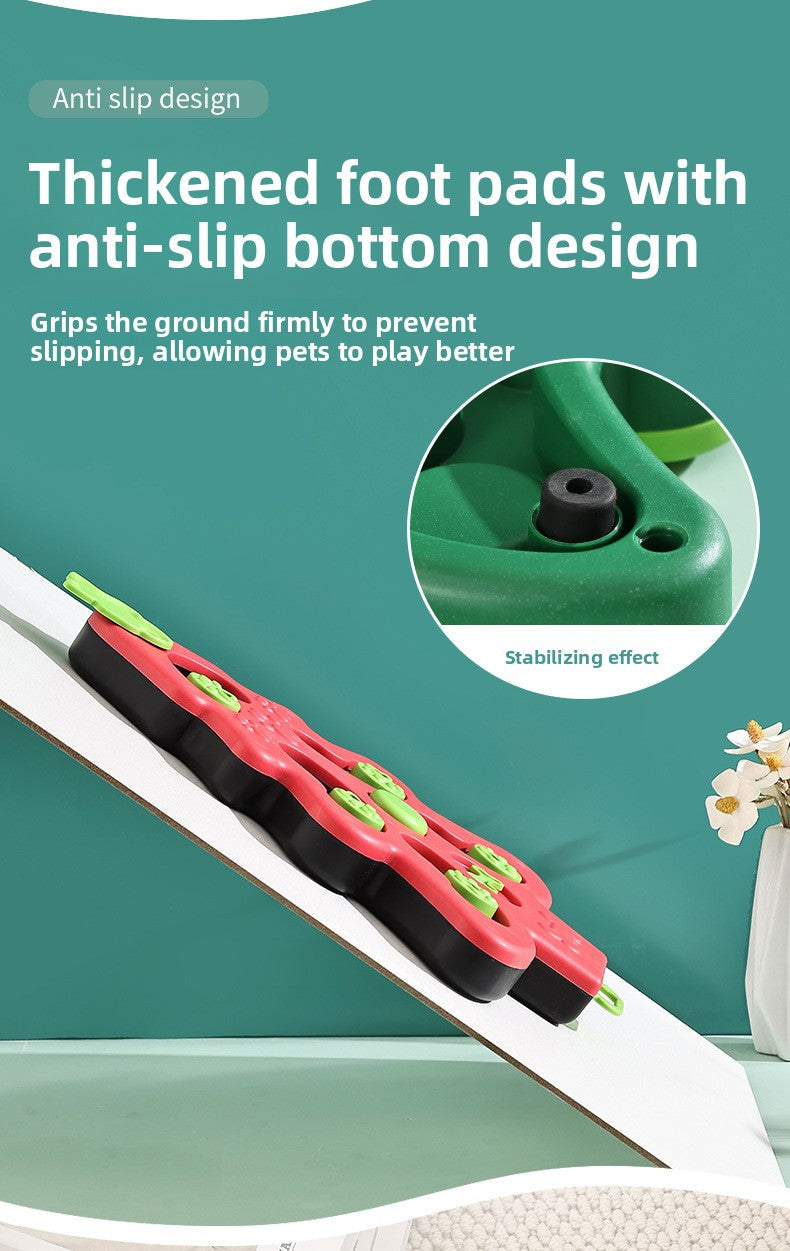 Interactive Slow Feeder Dog Bowl Cat Bowl Pet Puzzle Toys for Fast Eaters Anti Choke Educational Training Supplies Pet Feeder Mat