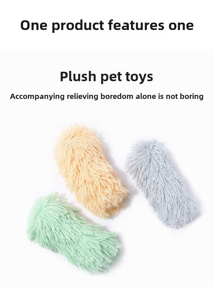 Pet Interactive Play Toy with Catnip and Crinkle Paper