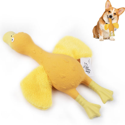 Outdoor Plush Wings Dog Squeaky Chew Toy with Sound for Training