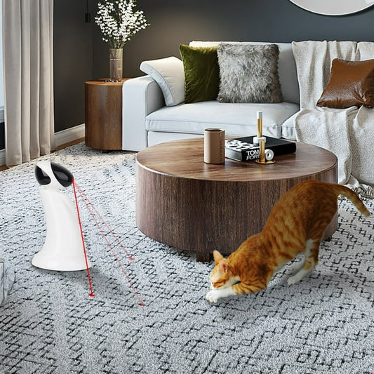 Self-Entertainment Laser Cat Toy 360-Degree Irregular Laser Automatic Smart Cat Toy