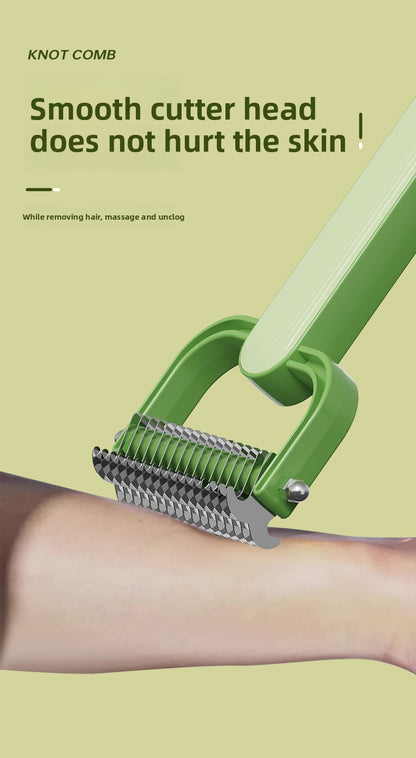 New Double-Sided Thinning Pet Knot-Opening Comb for Dog Cat Wholesale