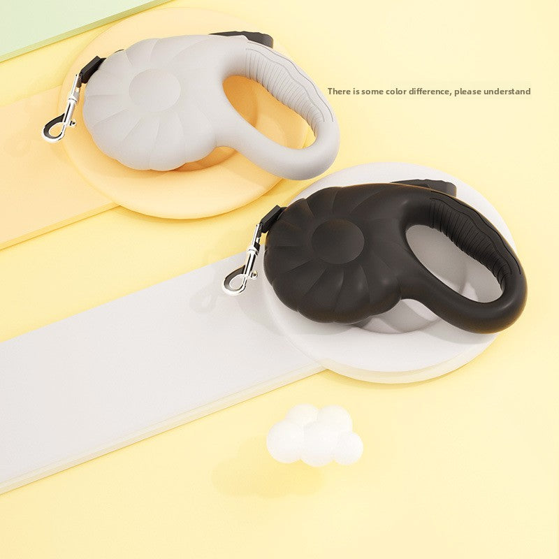 Pumpkin 5M Auto Retractable Explosion Proof Dog Leash for Small Medium Dog Walking