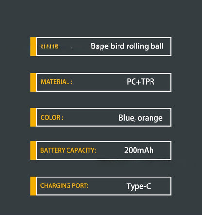 Interactive Self Entertainment Dog Ball Toy with Sound Boredom Relief for Dogs and Cats Fun Pet Supplies for Playtime and Exercise