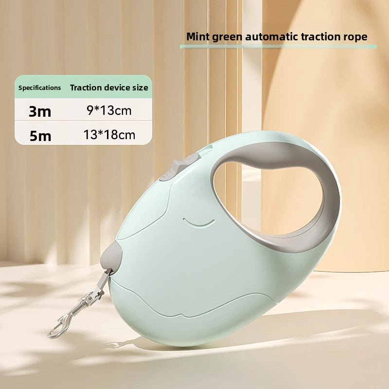 Automatic Retractable Dog Leash Heavy Duty Tangle Free Rope for Small Medium Dogs Walking Puppy Teddy Bichon Poodle Pet