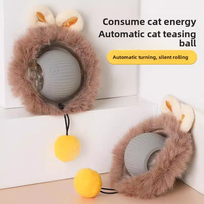 Cat Toy Sound Gravity Pet Cat Intelligent Teasing Cat Toy Ball Relieve Boredom Rolling
