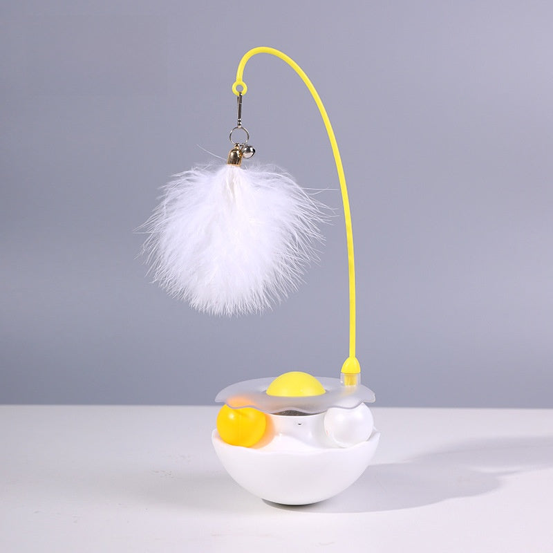 Rotating Ball Kitten Toy Self Fun Durable Cat Teaser Supplies