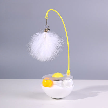 Rotating Ball Kitten Toy Self Fun Durable Cat Teaser Supplies