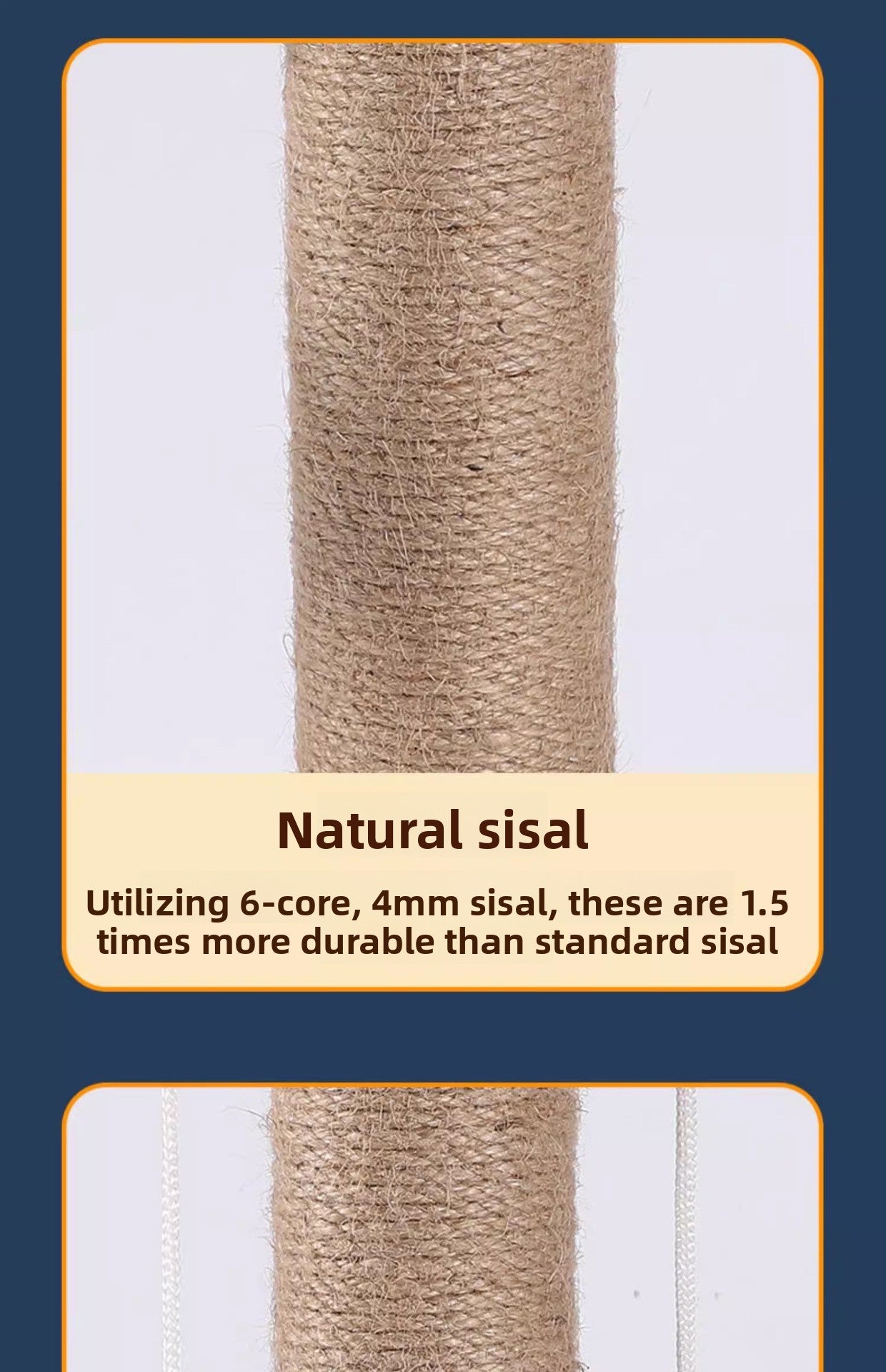 WearResistant Sisal Cat Scratching Post Board Toy for Vertical Climbing Boredom Relief