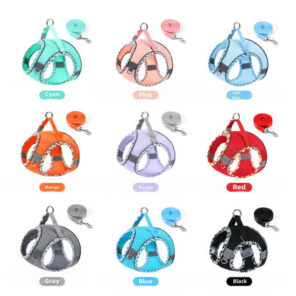 Pet Chest Harness Leash Combo for Dogs