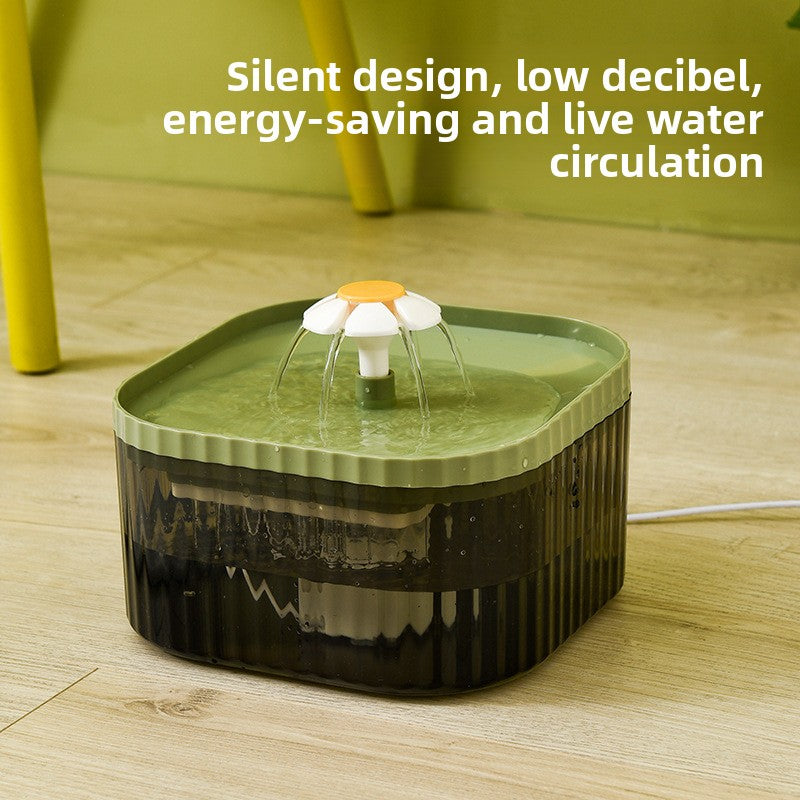 Cat Smart Plug In Water Dispenser Auto Flowing for Cats Dogs Universal Silent High Capacity