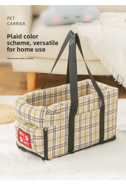 Universal Car Dog Bed for Pets All-Season Comfort Portable Pet Mat Multi-Functional Car Seat Protector Non-Slip Waterproof Easy Clean