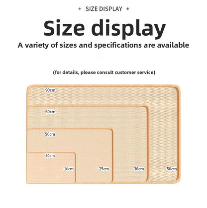 Vertical Wall Sticker Cat Scratch Board Sisal Material Wear Resistant Anti Scratch Sofa Pad Toy