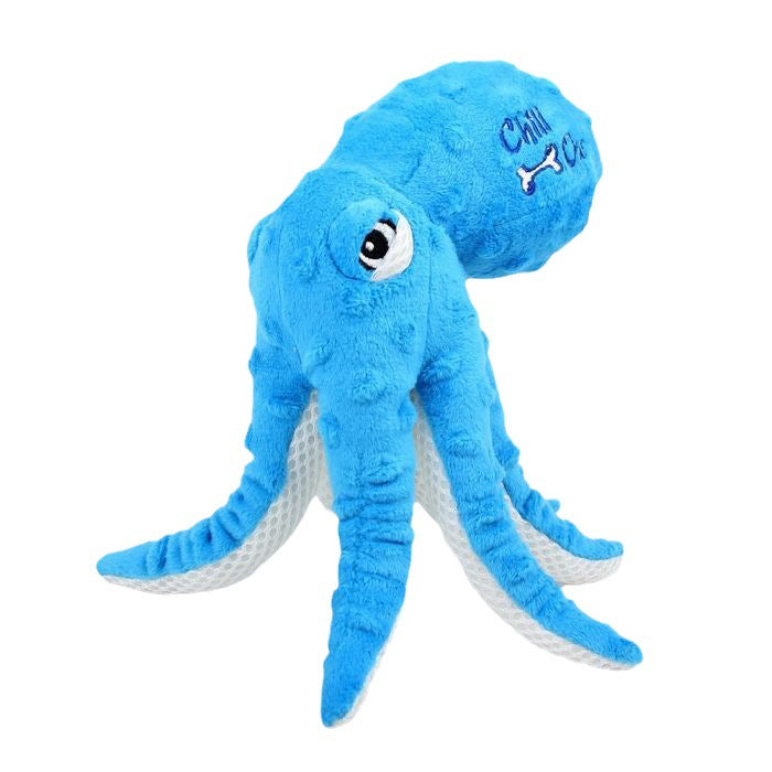 Dog Plush Toy for Summer Heat-Resistant Cooling Shark Octopus Turtle Medium Pups