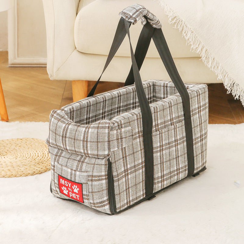 Universal Car Dog Bed for Pets All-Season Comfort Portable Pet Mat Multi-Functional Car Seat Protector Non-Slip Waterproof Easy Clean