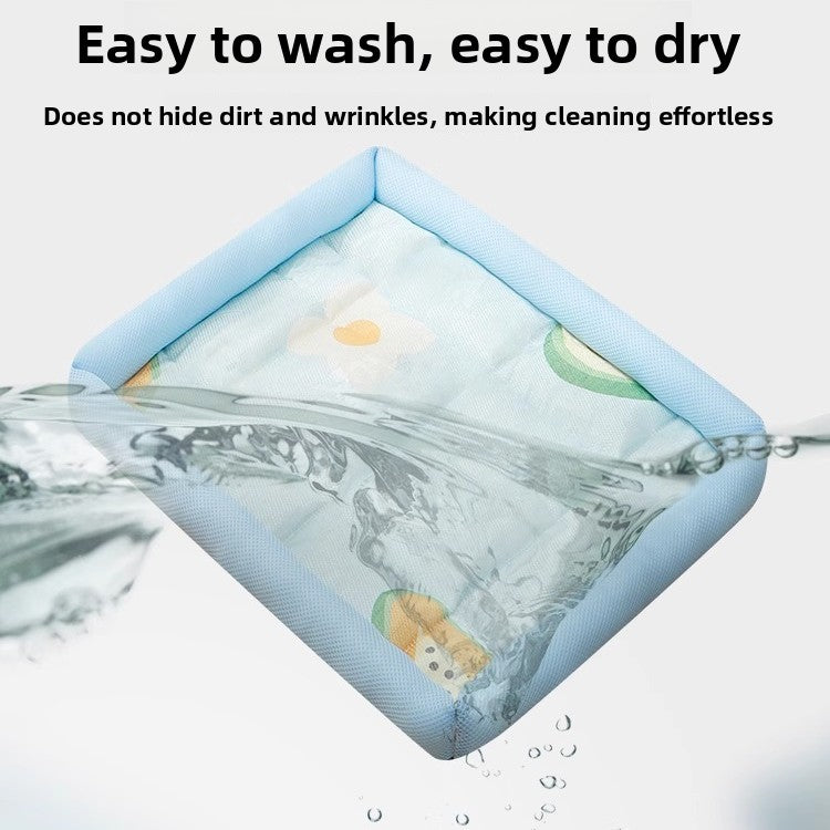 Pet Bed for Cats Dogs AllSeason Mat Summer Cool Sleeping Gear Small Medium Sizes