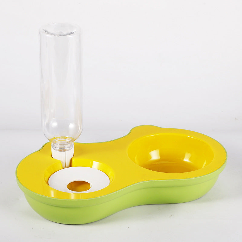 Automatic Drinking Stainless Steel Pet Bowl Double Set for Cats and Dogs