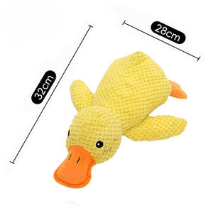 Dog Puppy Plush Doll Relieving Stuffy Self Hi Sound Bite Resistant Toy