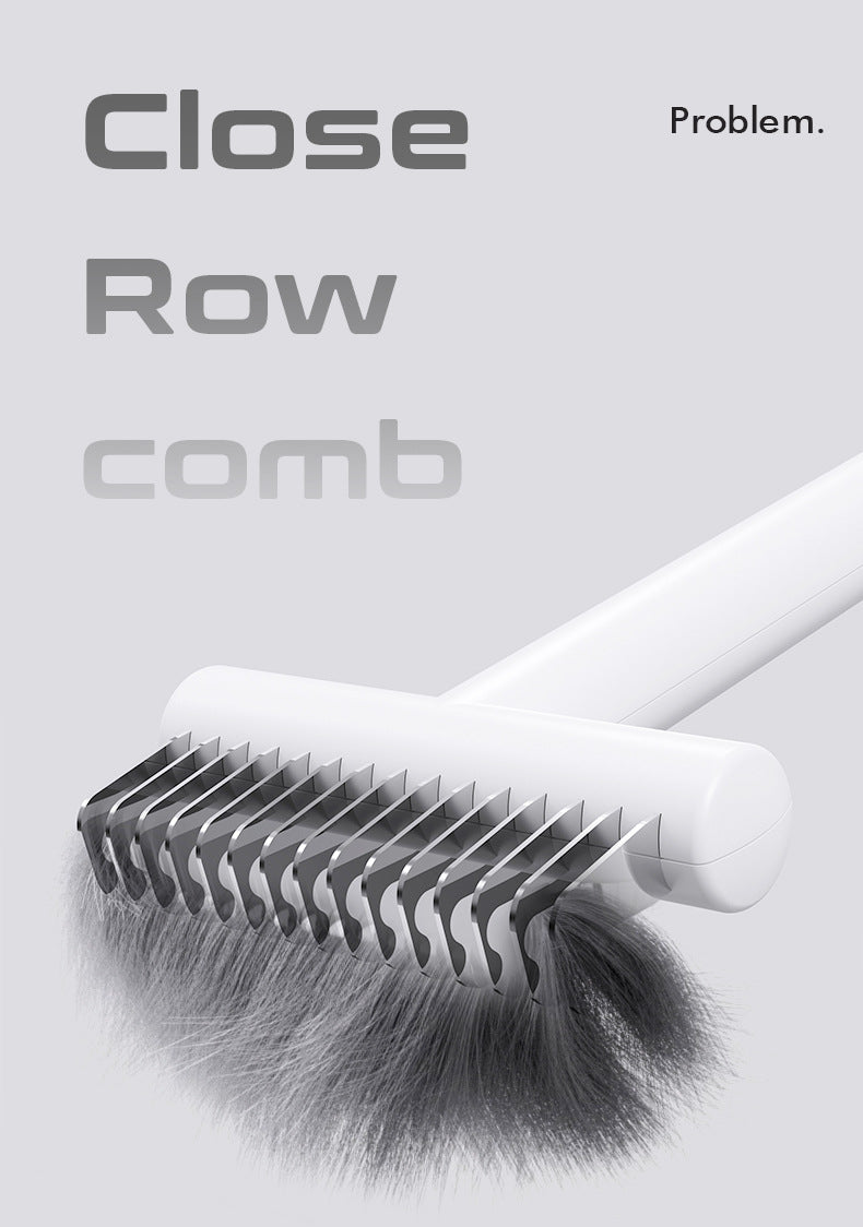 Stainless Steel Thinning Comb for Cat Dog Universal Hair Removal Detangling