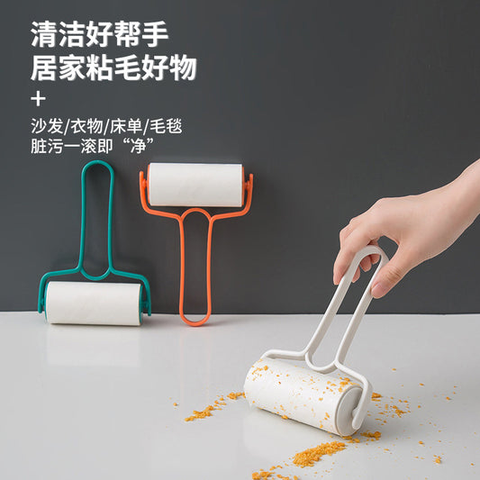 Home Clothes Lint Roller Tearable Sticky Dust Paper Roller Brush Pet Hair Roller Sticky Paper Lint Roller
