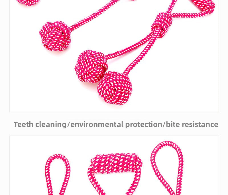Dog Toys New Pet Cotton Rope Combination Set for Teeth Grinding