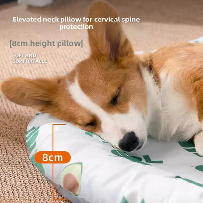 Dog Bed Cat Ice Nest Summer Cooling Mat for Pets' Restful Sleep